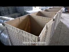 সামরিক প্রাচীর সামরিক গ্যাবিয়ন বক্স প্রতিরক্ষামূলক বাধা সরঞ্জাম ইউনিট মূল্য