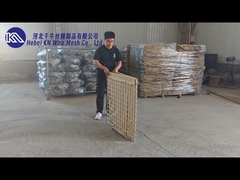 প্রতিরক্ষামূলক বাধা - সামরিক প্রতিরক্ষা প্রাচীর - একক মোতায়েন প্রদর্শন