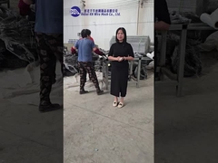 নিম্ন-দৃশ্যমানতার তারের বাধা যুদ্ধক্ষেত্রের প্রতিরক্ষা ট্যাঙ্কগুলির চলাচলকে বাধা দেয়।