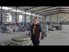 স্টেইনলেস স্টীল রেজার ওয়্যার বাধা BTO-22 450mm ব্যাসার্ধ 35m প্রতি রোল