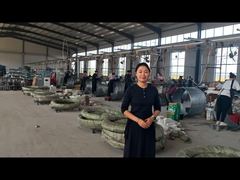 স্টেইনলেস স্টীল রেজার বার্বড ওয়্যার 500mm ব্যাসার্ধ 50m প্রতি রোল