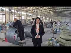 ইস্পাত ক্ষুরযুক্ত কাঁটাতারের বেড়া / কনসার্টিনা ব্লেড বেড়া ইউক্রেনের সুরক্ষার জন্য তারের রোল