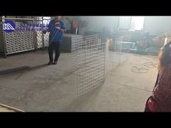 ভারী ডিউটি প্রতিরক্ষামূলক বাধা প্রতিরক্ষামূলক ব্যাগ গ্যাবিওন ব্যাস্টিয়ন/ওয়েল্ডেড জাল বাধা ব্যাস্টিয়ন