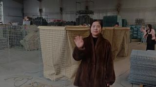 প্রতিরক্ষামূলক বেস্টন প্রাচীর প্রতিরক্ষা বালি বাধা নিরাপত্তা প্রাচীর বালি ব্যাগ জন্য বেস্টন বাধা