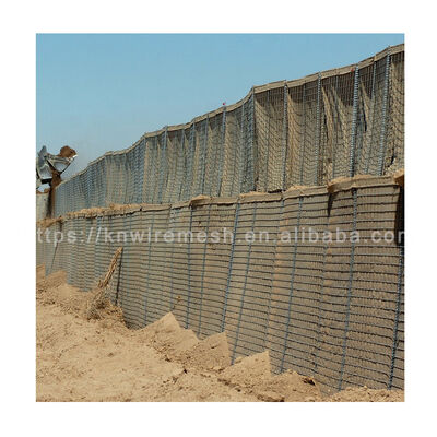 Anti-corrosion & Anti-rust Hot-dip Galvanized Folding Steel Wire Mesh Defensive HESCO Barrier Price