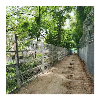 গরম ডুব নিরাপত্তা বেড়া কাঁটাতারের শেভিং রেজার গ্যালভানাইজড রেজার মরিচা প্রুফ তারের