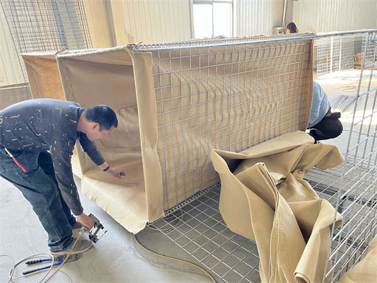 পৃষ্ঠ গরম ডুব Galvanized 200g / m2 বেসশন বাধা দেয়াল প্রতিরক্ষামূলক বাধা সুরক্ষার জন্য