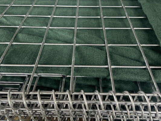 Heavy Zinc Coated Welded Gabion Box Defensive Barrier 4mm Wire