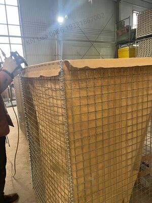 High Strength Barrier Sandbags Defensive Barrier Bastion Dirt Filled Wall