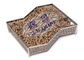 স্টেইনলেস স্টীল ওয়েভ BBQ ঠান্ডা স্মোক জেনারেটর গোলাকার আকার 20 * 19 * 4.5 সেমি আকার