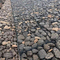 নিম্ন কার্বন ইস্পাত তারের 1x1x2 M গ্যাবিয়ন বেড়া ঝুড়ি পাথর ভরা বাক্স তিনটি টুইস্ট বুনা