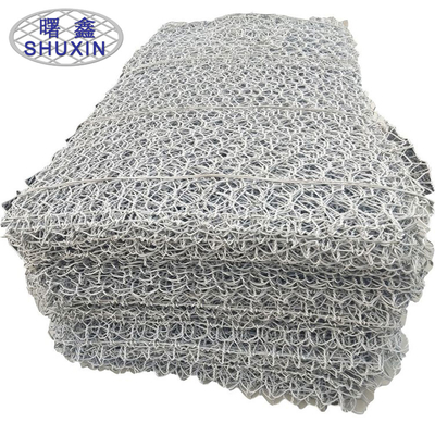 Weave Hexagonal Gabion Wall Cages Rust Resistance গ্যালভানাইজড / পিভিসি লেপযুক্ত ২.৭ মিমি