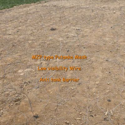 বহুমুখী ট্যাঙ্ক ফাঁদ এমজেডপি পুটঙ্কা জাল বিভিন্ন ভূখণ্ডের জন্য যানবাহন অচল করার প্রতিরক্ষা বাধা ট্যাঙ্ক-বিরোধী বাধা