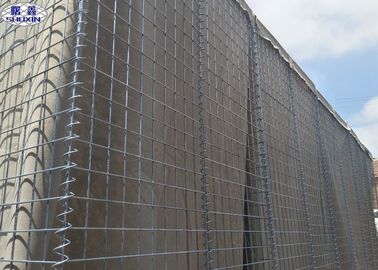 কাস্টম সামরিক Gabion বক্স হেসক ঢালাই তারের জাল 5mm আইএসও সার্টিফিকেশন