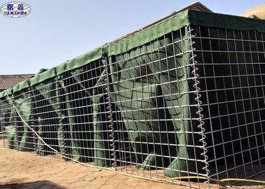 Galvanized সামরিক বালি ওয়াল Collapsible বৈশিষ্ট্য কাস্টমাইজড সেবা