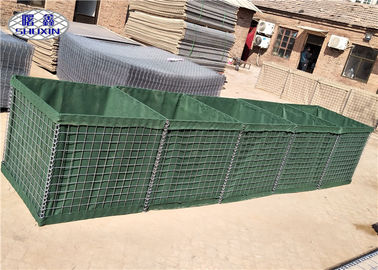 ক্যাম্প বসতি 4.0 মিমি ব্যাস জন্য সামরিক Gabion প্রতিরক্ষামূলক বাধা