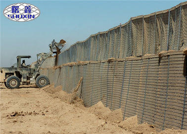 Gavanized প্রতিরক্ষামূলক Gabion বাধা Geotextile এন্টি - জং বৈশিষ্ট্য