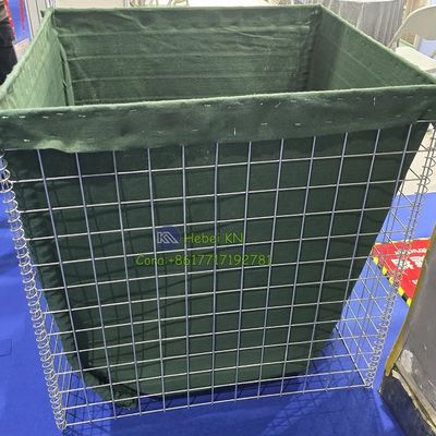 Customize Sand Fill Welded Gabion Fence Barrier High Strength Sandbag Defensive Bastion Wall Barrier