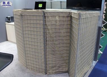 ভারী দায়িত্ব বালির ভরাট বাধা সামরিক জন্য গাবন cages ভরা রক
