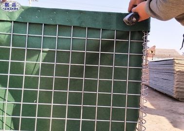 নমনীয় বালি ভরাট বাধা গ্যালো Geotextile সঙ্গে গ্যালোভাইজড Gabion