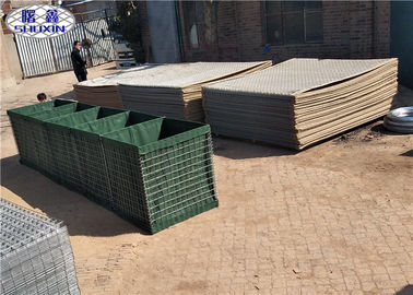 সবুজ Fodable বালির ভরাট বাধা Geotextile বৈশিষ্ট্য সহজ ইনস্টলেশন রেখাযুক্ত