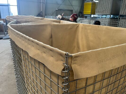 গ্যালভানাইজড বালি প্রাচীর ঝালাই প্রতিরক্ষামূলক বাধা বিস্ফোরণ প্রুফ খাঁচা বন্যা প্রতিরক্ষা গ্যাবিয়ন বিস্ফোরণ প্রাচীর ভূতাত্ত্বিক বস্ত্র বেষ্টিত বাধা