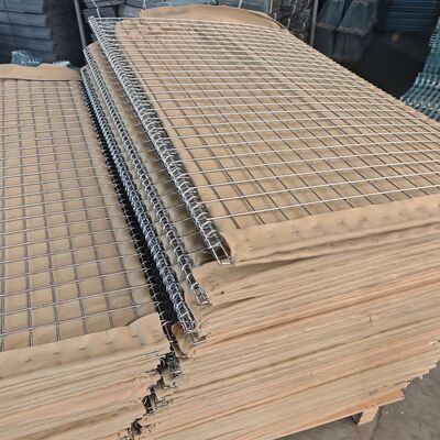 ভারী গ্যালভানাইজড ডিফেন্স ব্যারিয়ার বেসশন এক্সপ্লোশন প্রুফ বালির প্রাচীর