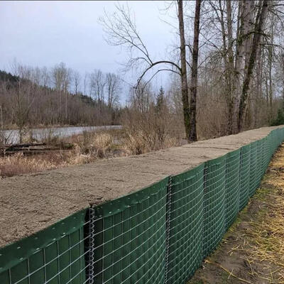 ৫মিমি MIL7 হেভি ডিউটি হট ডিপড গ্যালভানাইজড মিলিটারি ডিফেন্সিভ ব্যাস্টিওন ব্যারিয়ার