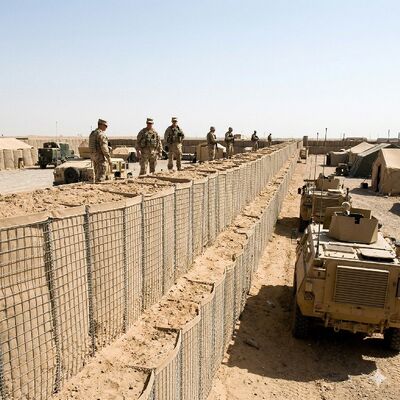 প্রতিরক্ষা বালি বিস্ফোরণ প্রমাণ খাঁচা মূল্য নিরাপত্তা ইকো বেস্টন ব্যারিয়ার ঢালাই গ্যাবিয়ন বক্স বিস্ফোরণ-প্রুফ খাঁচা