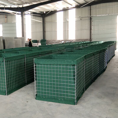 উচ্চ শক্তির বড় বালি ব্যাগ প্রতিরক্ষামূলক রিটেইনিং ওয়াল প্রতিরক্ষামূলক বাধা বেড়া বিক্রয়ের জন্য