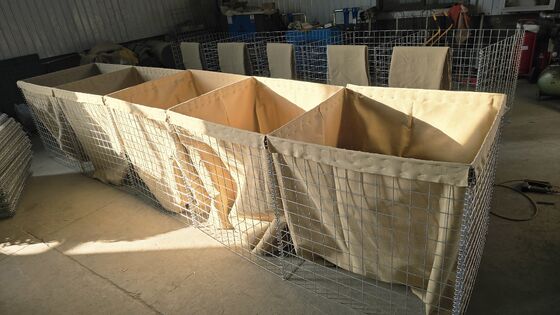 ভূতাত্ত্বিক সামরিক ঘাঁটি বাধা প্রতিরক্ষা ওয়াল আরবীয় বহনযোগ্য দ্রুত ইনস্টল অ্যান্টি-স্ট্রাইক উত্পাদন সক্ষম