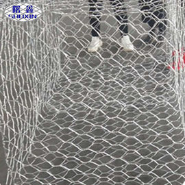 যথার্থ Gabion ওয়াল Cages বোনা গলানো গলন বাস্কেট আকার সঙ্গে রক ভরাট