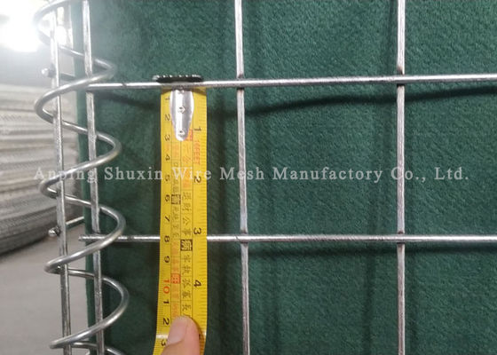 1/6 Mil 5 MIL10 Hesco ওয়াল প্রতিরক্ষামূলক বাধা বন্যা নিয়ন্ত্রণ জিওটেক্সটাইল ফ্যাব্রিক