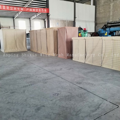 গর্ত 7.62*7.62 সেমি প্রতিরক্ষামূলক বাধা গ্যালভানাইজড গ্যালফান